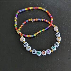 2 Taylor Swift Handmade Bracelets She's Fine She Wasn't Doing Anything B…